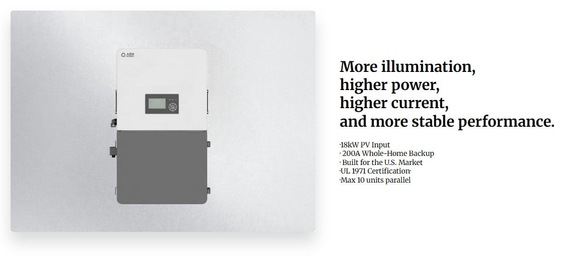 ASG All-in-one Hybrid Inverter ASG 12kW-2P-NA
