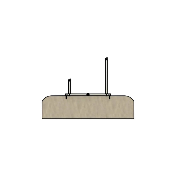 IntegraRack Concrete Slab/Footing Lag Bolt Mounting Kit
