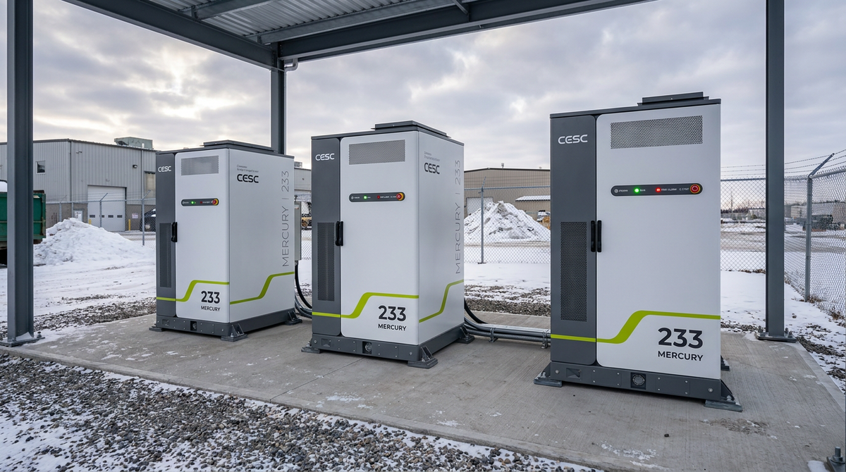 Mercury 233 | 125kW / 233kWh All-in-One Commercial Battery Energy Storage System (BESS)