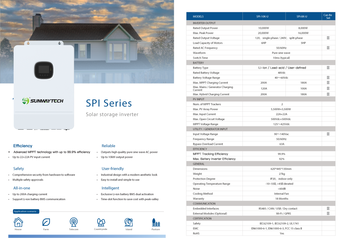 Sunway SPI-8K-U (Off-grid)