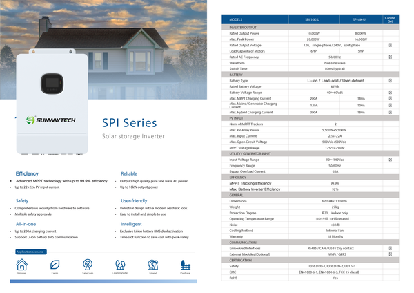 Sunway SPI-8K-U (Off-grid)