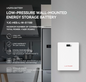 Wall-Mounted Energy Storage Battery YJC-HES-L-W-51100